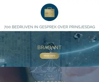 Prinsjesdagontbijt.nl(Prinsjesdagontbijt 2020) Screenshot