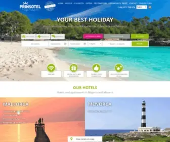 Prinsotel.es(Tus mejores vacacionesPrinsotel) Screenshot