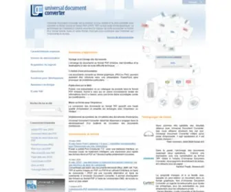 Print-Driver-FR.com(Universal Document Converter) Screenshot