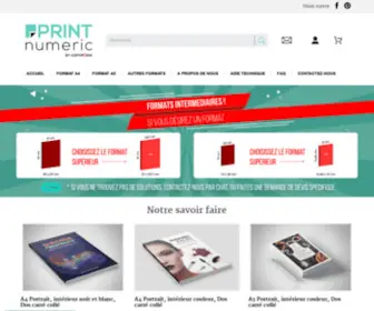 Print-Numeric.com(Print-Numeric By Copy-media) Screenshot