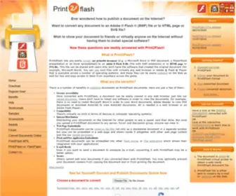 Print2Flash.com(Print2Flash) Screenshot