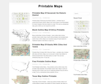 Printable-Map.com(Printable Maps) Screenshot