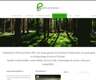 Printandpackeu.com(Print and Pack) Screenshot