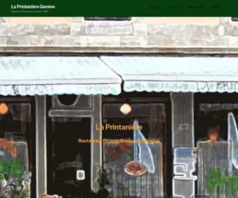 Printaniere.ch(Pizzeria) Screenshot