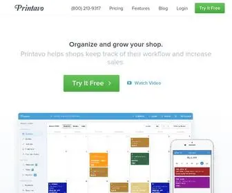 Printavo.com(Print Management Software for Easy Print Shop Management) Screenshot