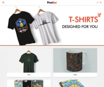 Printbee.pk(Firefly offers an easy to build webstore in Pakistan. Firefly online stores are eCommerce ready) Screenshot