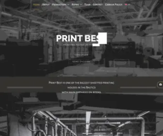 Printbest.eu(Printing Company) Screenshot