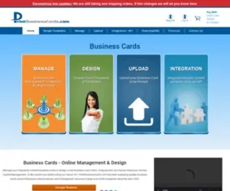 Printbusinesscards.com(Business cards) Screenshot
