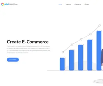 Printconcept.com(Drukkerij) Screenshot