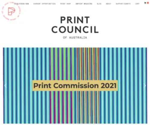 Printcouncil.org.au(Print Council of Australia) Screenshot