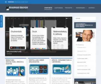 Printdesign-Crossmedia.de(Druckerei-Service Egelsbach) Screenshot