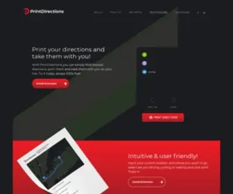 Printdirections.app(PrintDirections) Screenshot