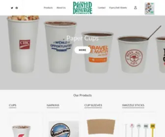 Printeddrinkware.com(Printed Drinkware Company) Screenshot