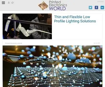 Printedelectronicsworld.com(This free daily journal) Screenshot