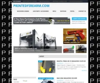 Printedfirearm.com(Your source for 3d printed gun and firearm related content) Screenshot