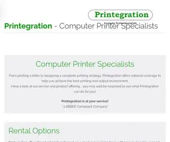 Printegration.co.za(Printegration) Screenshot