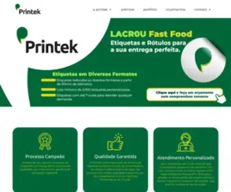 Printek.com.br(Etiquetas & Rótulos Adesivos) Screenshot