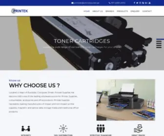 Printekllc.com(Printek LLC) Screenshot