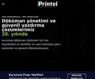 Printel.com.tr(Printel Yazdırma Çözümleri) Screenshot