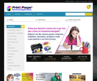 Printepoupe.com(Print e Poupe) Screenshot