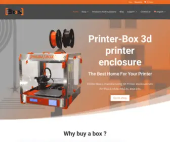 Printer-Box.com(Protect your 3d printer with our Prusa) Screenshot