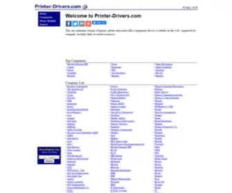 Printer-Drivers.com(Printer drivers (printer drivers) Screenshot