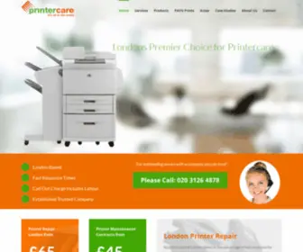 Printercare.co.uk(Printer Repairs) Screenshot