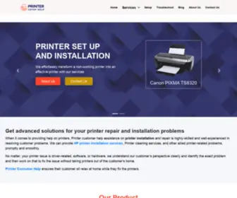 Printercustomerhelp.com(Canon) Screenshot