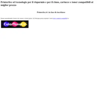 Printerfox.it(Printerfox) Screenshot