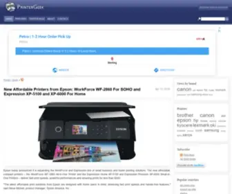 Printergeek.com(Printer Geek) Screenshot