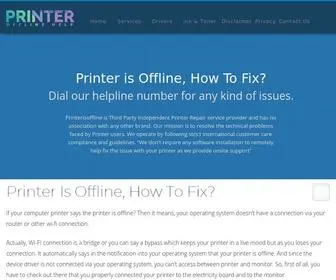Printerisoffline.com(Printer is Offline on Window 10/8/7 & MAC. How to fix Printer) Screenshot