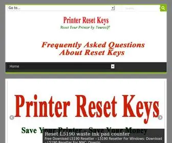 Printerkeys.com(Printer Keys) Screenshot