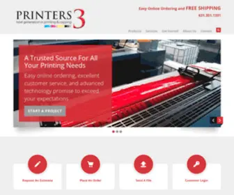 Printers3.net(Quality Commercial Printing) Screenshot