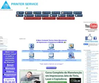 Printerservice.com.br(Printer Service) Screenshot