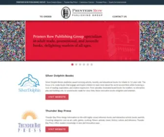 Printersrowpublishinggroup.com(Printers Row Publishing Group) Screenshot