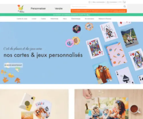 Printerstudio.fr(Faites des cadeaux photo personnalisés en ligne) Screenshot