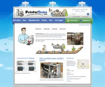 Printertechs.com(Printer Techs) Screenshot