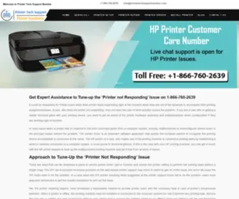 Printertechsupportphonenumbers.com(Printer Tech Support Help Phone Number) Screenshot