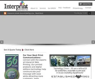 Printerusa.com(Interprint Web & Magazine Printing) Screenshot