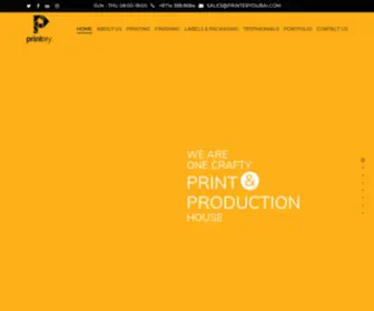 Printerydubai.com(Printing Companies in Dubai) Screenshot