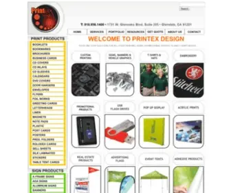 PrintexDesign.com(Printex Design) Screenshot