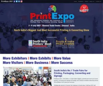 Printexpo.in(PrintExpo 2023 Printing Exhibition) Screenshot