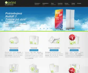 Printexpress.com.pl(Drukarnia w Łodzi) Screenshot