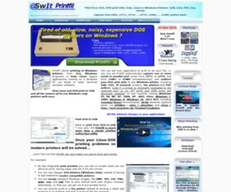 Printfil.com(DOS print USB printer) Screenshot