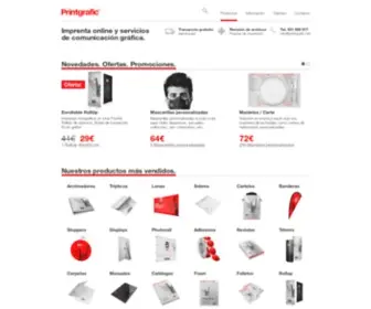 Printgrafic.net(Imprenta online) Screenshot