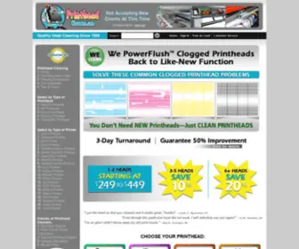 Printheadcleaners.com(PrintHead Cleaners) Screenshot