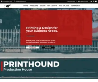 Printhound.ca(Calgary Printing) Screenshot