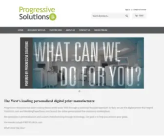 Printhq.com(Progressive Solutions) Screenshot