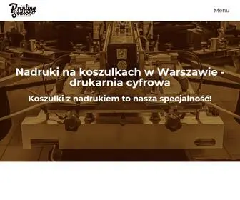 Printing-Season.com(Nadruki na koszulkach Warszawa) Screenshot