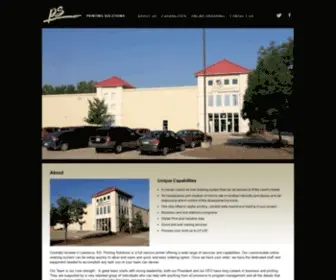 Printing-Solutions.com(Printing Solutions of Kansas) Screenshot